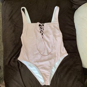 LA Hearts one piece swimsuit